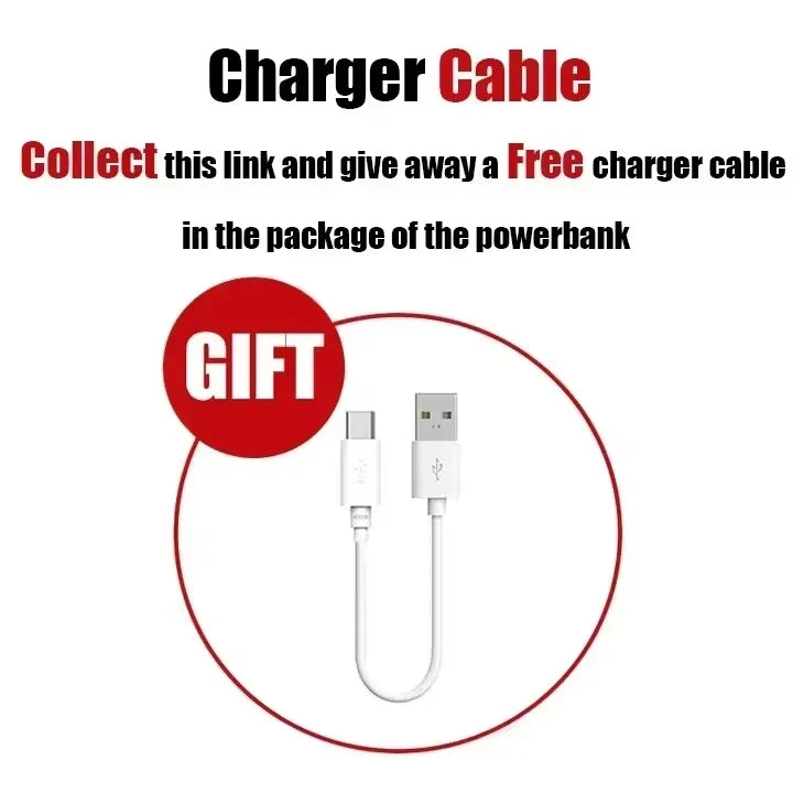 OnePlus 4-in-1 Solar Power Bank Built-in-cable 200000mAh High Capacity Charger Fast Charging Intelligent Digital Display Battery